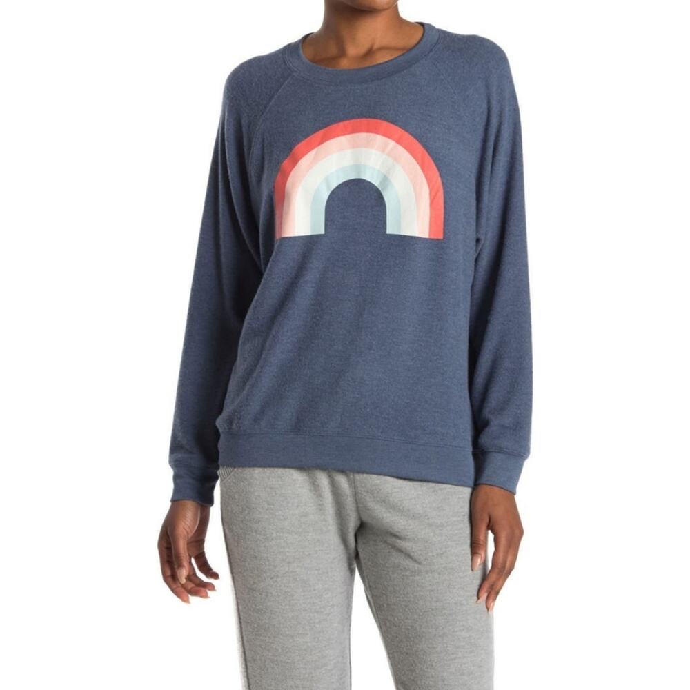 NWOT Wilfox Sommers Freedom Rainbow Pullover Size M